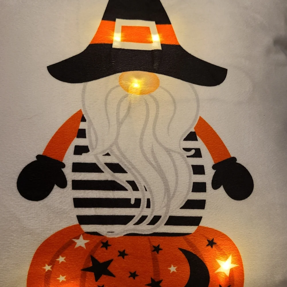 Halloween Light up pillow NWT